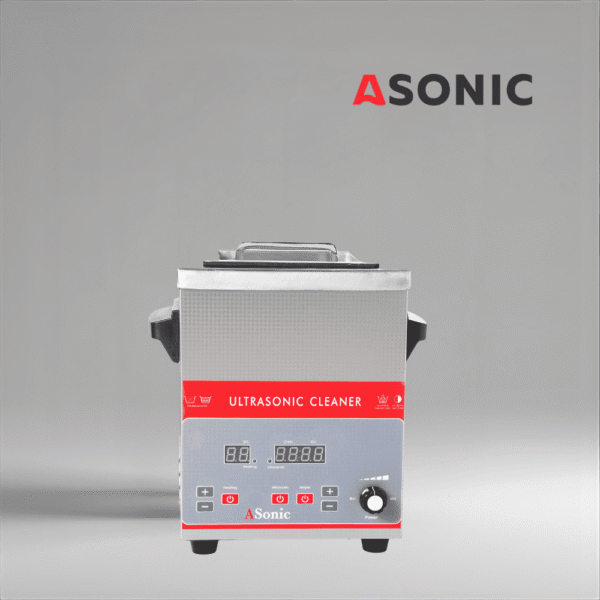 ASONIC IND-30 – przenośny system do precyzyjnego czyszczenia małych przedmiotów.