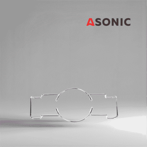 Uchwyt laboratoryjny ASONIC do kubków o pojemności 2–3 l, kompaktowe akcesorium do myjek ultradźwiękowych zapewniające bezpieczne i wydajne użytkowanie w laboratoriach