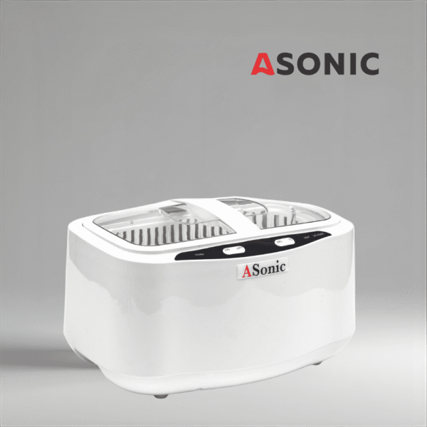 Myjka ultradźwiękowa ASONIC HOME-2500, urządzenie o dużej pojemności do czyszczenia biżuterii, narzędzi, okularów i akcesoriów domowych.