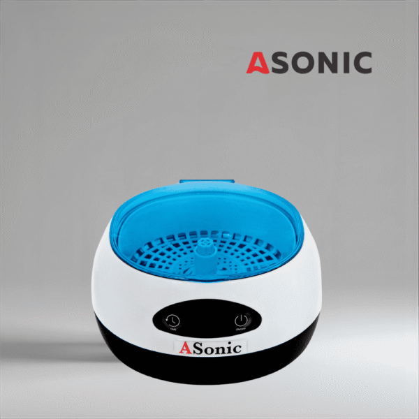 Urządzenie do czyszczenia ultradźwiękowego ASONIC HOME-750 ze stali nierdzewnej, kompaktowa konstrukcja dla użytkowników domowych.