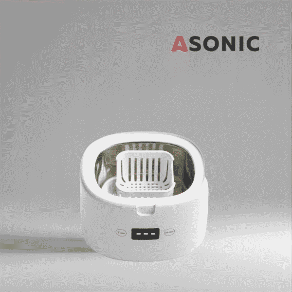 ASONIC HOME-dent myjka ultradźwiękowa, przenośne rozwiązanie domowe do protez, aparatów ortodontycznych i biżuterii.