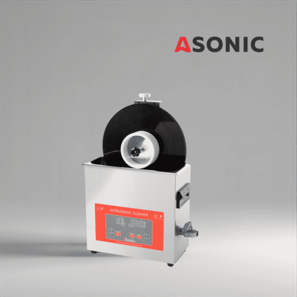ASONIC Vinyl Cleaner-05 płyn do czyszczenia płyt, przywraca jakość dźwięku i usuwa zabrudzenia z 5 płyt LP w urządzeniach ultradźwiękowych.