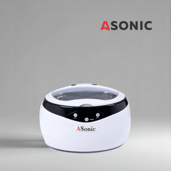 ASONIC HOME-650 myjka ultradźwiękowa, przenośny system dla gospodarstw domowych wymagających niezawodnego czyszczenia akcesoriów.