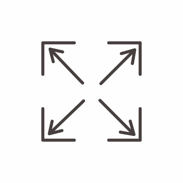 Schemat kwadratowy ze strzałkami pokazującymi wymiary długości