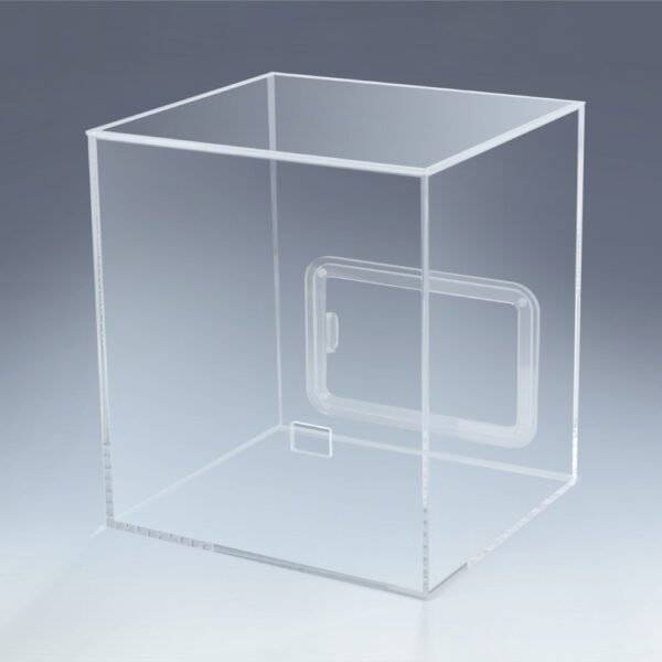 Cicha obudowa ASONIC do myjek ultradźwiękowych o pojemności 2 l dostępna osobno lub wraz z urządzeniem czyszczącym.